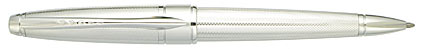 Stylo bille Apog�e chrom� Grain d`Orge de Cross, cliquez pour plus de d�tails sur ce stylo...