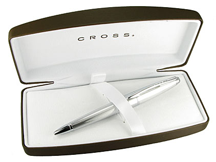 Stylo bille Apog�e chrom� Grain d`Orge de Cross - photo 6