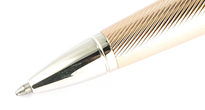 Stylo bille Apog�e or rose et platine de Cross - photo 3