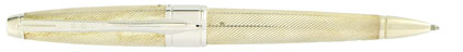 Stylo bille Apog�e Argent-Platine de Cross, cliquez pour plus de d�tails sur ce stylo...