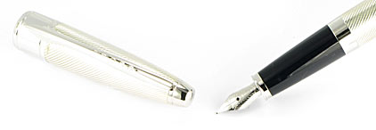 Stylo plume Apog�e Argent-Platine de Cross - photo 2