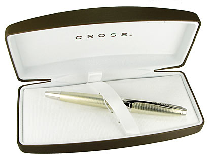 Stylo plume Apog�e Argent-Platine de Cross - photo 6