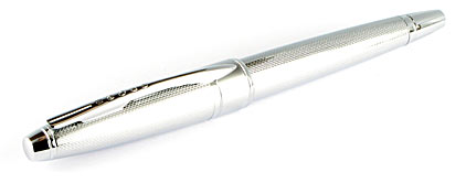 Stylo plume Apog�e chrom� Grain d'Orge de Cross - photo.