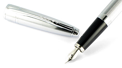 Stylo plume Apog�e chrom� Grain d'Orge de Cross - photo 3