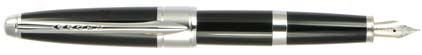 Stylo plume Noir Apog�e de Cross, cliquez pour plus de d�tails sur ce stylo...