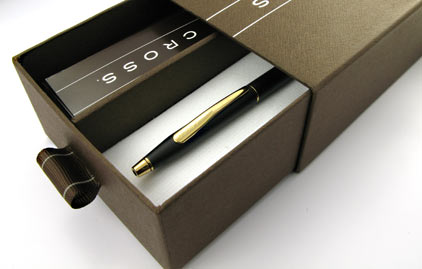 Stylo bille Noir accessoires dor�s Century Classic de Cross - photo.