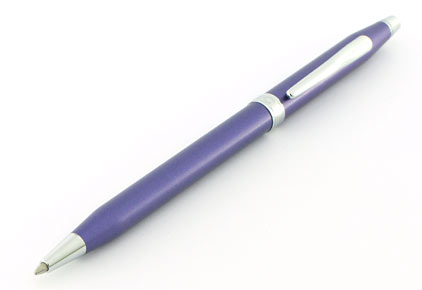 Stylo bille Violet Century Colors de Cross - photo.