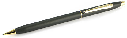 Portemine Century Classic Noir Mat attributs dor�s de Cross - photo.