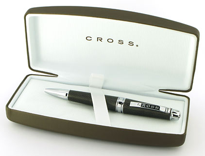 Convertible (Roller/stylo bille) C-S�ries Carbon Black de Cross - photo 4