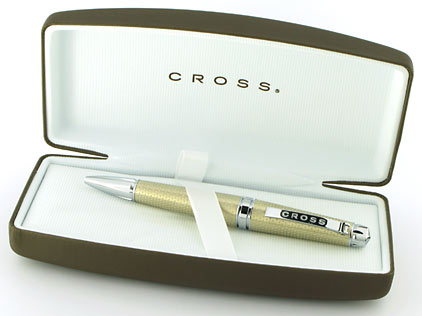Convertible (Roller /stylo bille) C-S�ries Champagne de Cross - photo 4