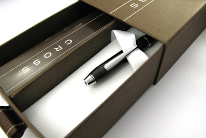 Stylo multifonction Tech 3 Noir satin� de Cross - photo.