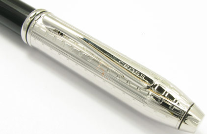 Stylo plume Tango Noir Townsend de Cross  - photo.