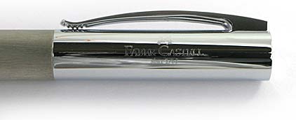 Le stylo bille Ambition m�tal bross� de Faber-Castell - photo 3
