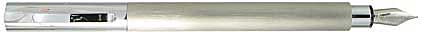 Le stylo plume Ambition m�tal bross� de Faber-Castell