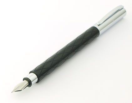 Stylo plume Rhombus Losange noir Ambition de Faber-castell - photo.
