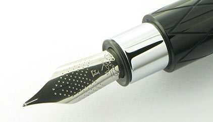 Stylo plume Rhombus Losange noir Ambition de Faber-castell - photo 2