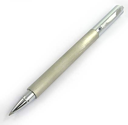 Le roller Ambition m�tal bross� de Faber-Castell - photo.