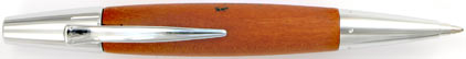 Le stylo bille E-Motion poirier d'automne chrom� de Faber-Castell, cliquez pour plus de d�tails sur ce stylo...
