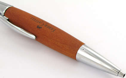 Le stylo bille E-Motion poirier d'automne chrom� de Faber-Castell - photo 2