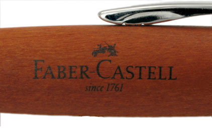 Le stylo bille E-Motion poirier d'automne chrom� de Faber-Castell - photo 3
