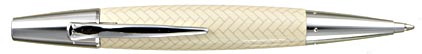 Stylo bille E-Motion R�sine ivoire type parquet de Faber-Castell, cliquez pour plus de d�tails sur ce stylo...