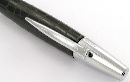 Le stylo bille E-Motion R�sine noire type croco de Faber-Castell - photo 2