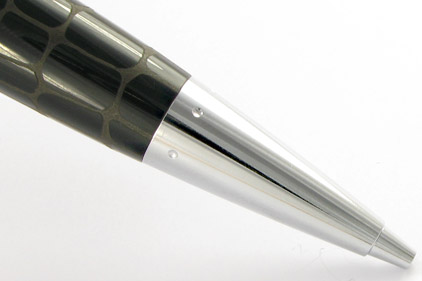 Le stylo bille E-Motion R�sine noire type croco de Faber-Castell - photo 3