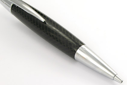 Le stylo bille E-Motion R�sine noire type parquet de Faber-Castell - photo 2