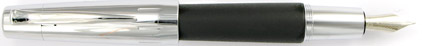 Le stylo plume E-Motion Bois de poirier Nuit et Chrome de Faber-Castell