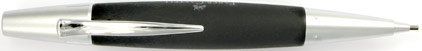 Le portemine E-Motion Bois de poirier Nuit et m�tal bross� de Faber-Castell