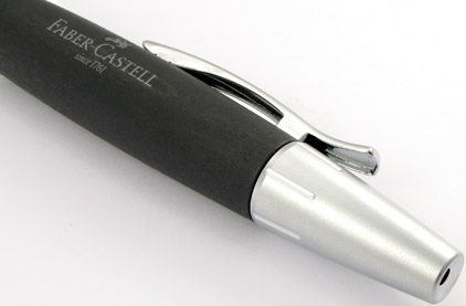 Le portemine E-Motion Bois de poirier Nuit et m�tal bross� de Faber-Castell - photo 2