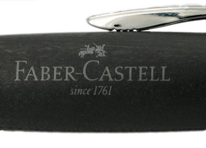 Le portemine E-Motion Bois de poirier Nuit et m�tal bross� de Faber-Castell - photo 4