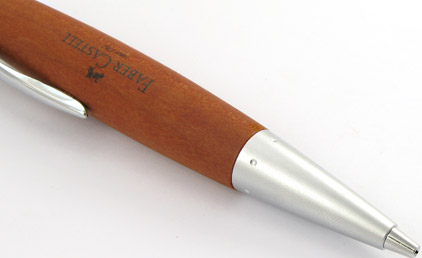 Le portemine E-Motion Bois de poirier Automne et m�tal bross� de Faber-Castell - photo.