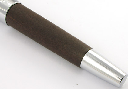 Le roller E-Motion Bois de poirier Moka et Chrome de Faber-Castell - photo 3
