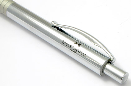 Le stylo bille Basic M�tal chrom� de Faber-Castell - photo 3