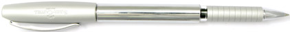 Le roller Basic M�tal chrom� de Faber-Castell, cliquez pour plus de d�tails sur ce stylo...