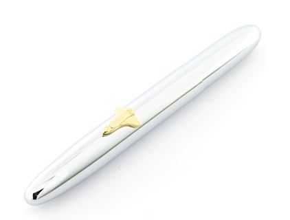 Stylo bille Space Pen Bullet de Fisher chrom� avec navette et sans clip - SF 1007 - photo 2