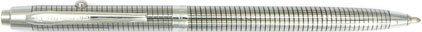 Stylo bille Space Pen SF 1015 Chrom� quadrill� sans navette de Fisher, cliquez pour plus de d�tails sur ce stylo...