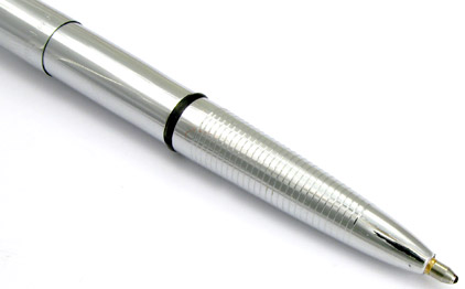 Stylo bille Space Pen Bullet de Fisher chrom� avec clip - SF 1003 - photo 4