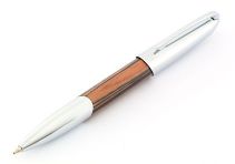 Stylo bille chrom� Deck11 de Vuarnet