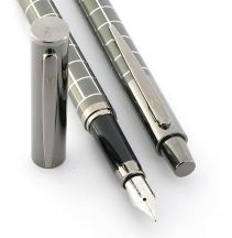 Parure stylo plume/stylo bille Swing gun de Vuarnet