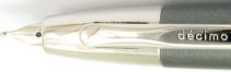 Stylo plume  D�cimo Gris Rhodium de Pilot