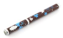 Stylo plume brun Porte-Bonheur � Ines de la Fressange �