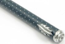 Roller bleu Plumetis � Ines de la Fressange �