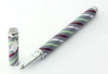 Roller lavande tourbillons bordeaux Candy de � In�s de la Fressange �
