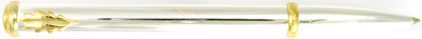Roller Silver attributs dor�s � In�s de la Fressange �, cliquez pour plus de d�tails sur ce stylo...
