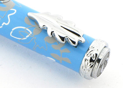 Stylo plume Feuillage bleu de � In�s de la Fressange � - photo 6