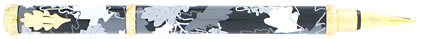 Stylo plume Herbarium noir/gris de � In�s de la Fressange �, cliquez pour plus de d�tails sur ce stylo...