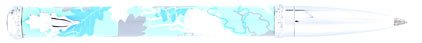 Roller Herbarium turquoise de � In�s de la Fressange �, cliquez pour plus de d�tails sur ce stylo...
