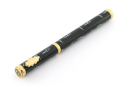 Stylo plume noir blanc Je t'aime � Ines de la Fressange � - photo 2